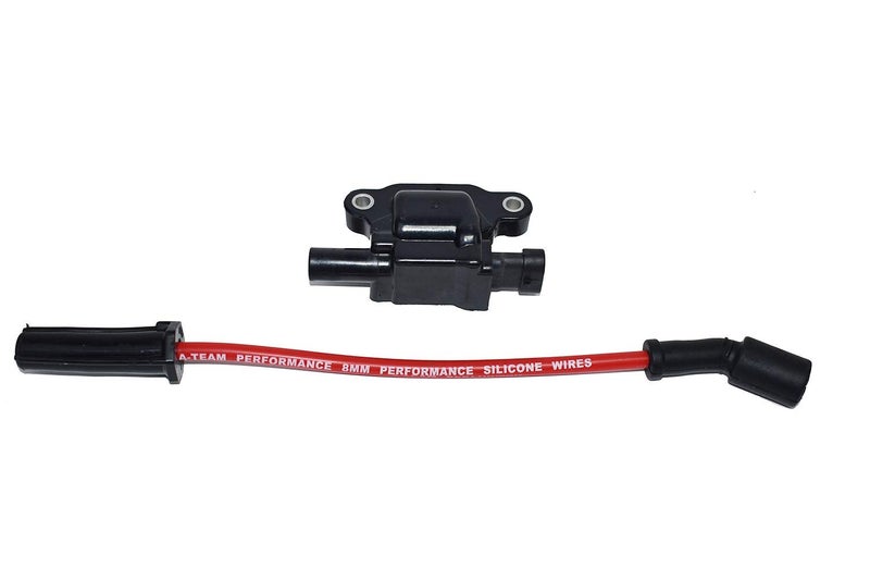 A-Team Performance - Silicone Spark Plug Wires Set - Compatible with GMC Chevy Truck SUV 1999-2014 11" VORTEC LS LS1 LS2 LS3 LS6 LS7 4.8L 5.3L 5.7L 6.0L 6.2L 7.0L Red 8.0mm - Image 5